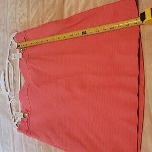 SZ 12 peach skirt